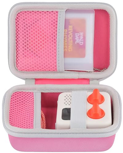 co2CREA Hard Case Compatible with Yoto Mini Kids Audio Music Player Children Speaker Plays Audiobook Cards Radio and Card Case Hold up to Yoto 36 Cards