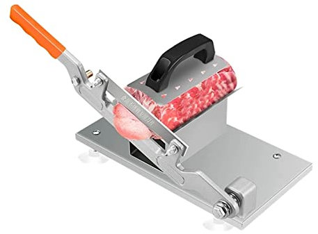 Fleischschneider für den privaten oder gewerblichen Gebrauch, Fleischschneider, Haushaltshandbuch, Lammschneider, Tiefkühlfleischmaschine, Rindfleisch, Gemüse, Hammelfleisch, Rolle