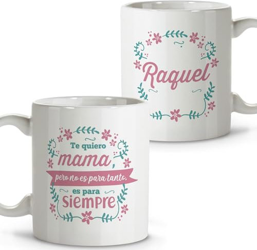 LolaPix Regalos madre primeriza. Tazas de cafe. Regalo madre. Regalos para madres. Taza cerámica 330 ml.