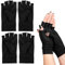 WUSANNA 2 Paar Arthrose Handschuhe Rutschfeste Kompressionshandschuhe für Damen und Herren, Arthritis Handschuhe mit Kupfer, Kompressions Handschuhe für Sehnenentzündung, Karpaltunnel Schmerzlinderung