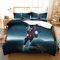 Gerrit Bedding Single Bed Set Iron Man Printed Single Size Bedding Sets Super Soft Microfiber Duvet Covers with Zipper with Pillowcases Hypoallergenic for Kids Teenagers Adult Aged Bedding