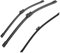 Scheibenwischer Für X3 Für F25 2010-2017 Vorne Hinten Wischer Klingen Windschutzscheibe Windschutz Fenster Cutter Zubehör 3PCS Auto Wischer