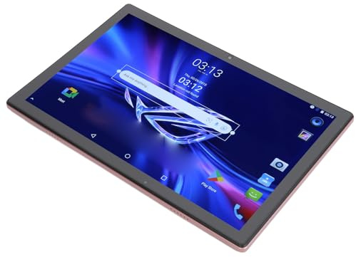 Yunseity Tablet 3G Doppia Scheda Dual Standby Dual Band WiFi 16MP 8MP 6800mAh Tablet 10 da 10,1 Pollici per Giochi (Oro rosa)