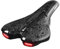 BLacOh Fahrradsattel Herren Fahrrad Rennrad MTB Fahrrad Sattel Mit Warnung Rücklicht USB Lade Berg Radfahren Racing PU Atmungsaktive Weiche Sitzkissen Fahrradsattel