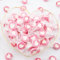 EinsSein Caramelle Cuore rosa-bianco 500g | Rocks caramelle matrimonio | decorazione della tavola per Battesimo, San Valentino, Communione, Festa di compleanno per bambini | Regali Confetti