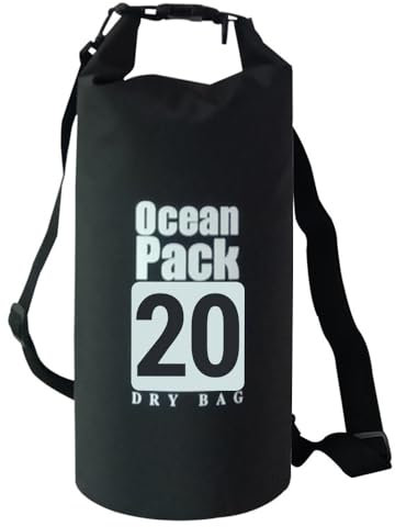 YIWENG Trockensack-Rucksack, wasserdichte Umhängetasche, Schwimmtasche, Camping-Tasche, Stream-Tracing-Tasche, Drifting-Fass-Schwimmtasche, PVC, hochwasserdicht, Hochfrequenznaht, Outdoor-Sporttasche