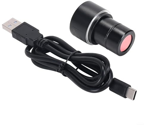 CWOQOCW Digital Electronic Eyepiece Industrial Camera, 5MP Cmos USB Microscope Camera For Pattern Recognition, Industrial Testing, Traffic Management And Machine Vision