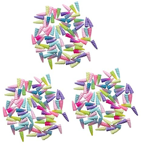 KONTONTY 30 Stk Einhorn- -Requisite Spielzeug Einhornhorn selber machen Cosplay-Horn Requisiten Geburtstag Basteln Sie Einhornhörner DIY-Horn einhorn kopfschmuck Cosplay-Versorgung