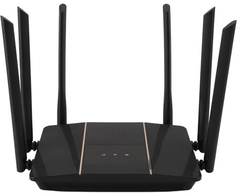 4G-Router mit SIM-Kartensteckplatz, 300 Mbit/s LTE-Modemrouter, 6 Antennen Europa-Asien-Version, für Home Office, mit Stabiler Netzwerkabdeckung Bis zu 300 m²