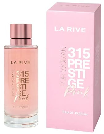 LA RIVE 315 Prestige Pink Parfüm Eau de Parfum 100 ml – Damenduft mit rosa Champagner, Moschus & Pfingstrose – Feminines Parfum für Frauen – Eleganter Duft – Alltag & Abend – Geschenkidee