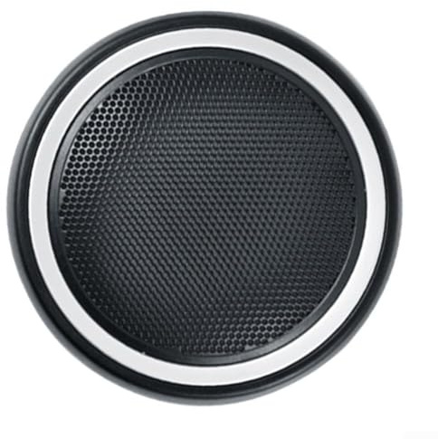 Copertura per griglia altoparlante per Mini Cooper R55 R56 R57 R58 R59, inserto in plastica ABS nera, pezzo di ricambio OEM 51412753333 5141275656567 (argento)