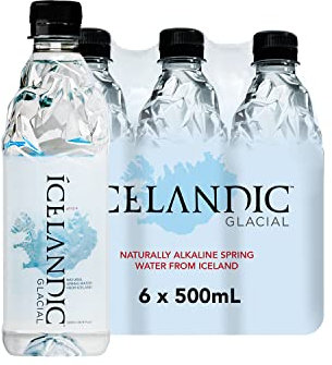 Icelandic Glacial Eau de source alcaline naturelle