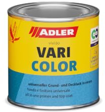 ADLER Varicolor, 125ml, RAL7035 Lichtgrau, Grau, Holzlack, wasserbasiert, abriebfest, schnell trocknend, Innenbereich, Möbel, Türen, Heimwerker