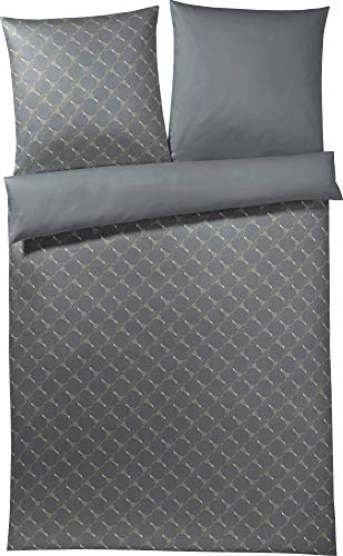 Joop! Bettwäsche Cornflower Gradiant 4059 Stein - 19 40x80 cm - 135x200 cm