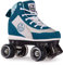 BTFL Trend-Skate Romy Damen,Frauen,Mädchen,Kinder,Rollschuhe,Discoroller,Rollerskates,Retro-Rollschuhe,Classic Roller,Vier Rollen,blau,EU 38