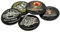 Five Finger Death Punch - Schwarz 5 Count Band Logo Pin Anstecknadel Button