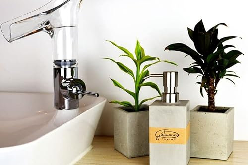 GUTMANN - DESIGN Seifenspender aus Beton Flüssigseife Pumpspender handgemacht in Deutschland