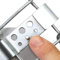 SmartSign Fence Clip (Pack of 1 Pair) - Chain Link Fence Bracket Attachment Kit, Galvanized Steel, Kit Includes (2) Fence Clips, (2) Bolts, (2) Screws and (4) Nylon Washers