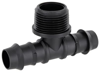 REKUBIK T-Stück Steckverbinder x Außengewinde Größe 16mm x 3/4 AG x 16mm
