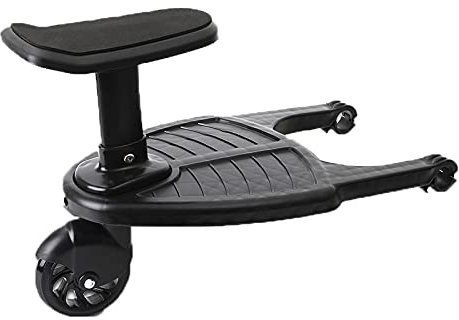 LXLUOO Comfort Wheel Board Pédale de poussette, adaptateur de fixation de poussette avec siège, peut accueillir des enfants de moins de 55 livres