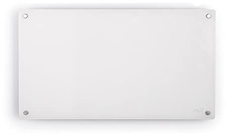 MILL GLASS GL600WIFI3 electric space Heater Glass Radiator Indoor 600 W Wi-Fi White