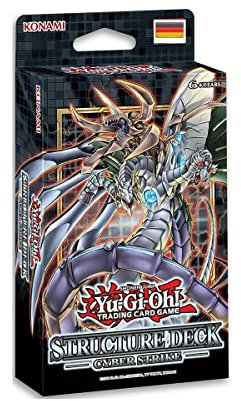 a YuGiOh Cyber Strike Structure Deck | DEUTSCH | Yu-Gi-Oh! Karten NEU GÜNSTIG | + Arkero-G 10 Small Soft Sleeves japanische Kartenhüllen