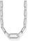 Thomas Sabo Damen Kette Glieder silber, aus geschwärztem 925 Sterlingsilber, Länge 45cm, KE2110-643-14-L45V