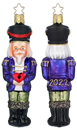 Inge-glas - Christbaumschmuck - Hüter der Weihnacht - Glas - Farbe: Mehrfarbig - Höhe 13,5 cm