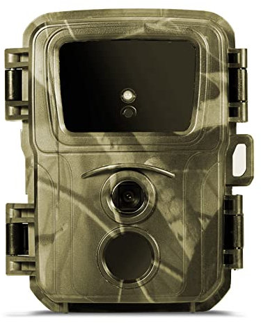 Lixada Mini-Wildkamera 16MP 1080P Bewegungsaktivierte Jagdkamera mit 65ft Nachtsicht Outdoor Wildlife Scouting Kamera, BewegungsmelderNachtsicht IP65 Wasserdicht