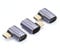 aceyoon 3 Stück USB C Winkelstecker, USB C 90 Grad Adapter 40Gbps/100W/Gen 2 USBC winkeladapter Buchse auf Stecker unterstützt 8K@60HZ Video und PD Schnellladung für Handy, Laptop