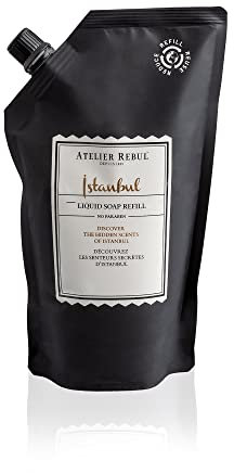 ATELIER REBUL ISTANBUL HANDSEIFE NACHFÜLLPACK (500ml) - Exklusiver & Duftender Seifenauffüller - Natürlich