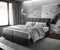 Boxspringbett Dream-Fine Mikrofaser Anthrazit Vintage 180x200 cm TFK Matratze u. Topper
