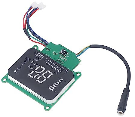 BuyWeek Elektroroller Dashboard für Ducati, 7 Poliger wasserdichte Weiblicher Kopf E-Scooter Armaturenbrett E-Roller Leiterplatte Ersatzteile Zubehör