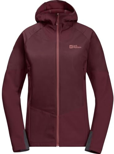 Jack Wolfskin ALPSPITZE INS HYBRID W L, dark maroon