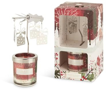 Heart & Home Geschenkset Mini-Kerze und Karussell