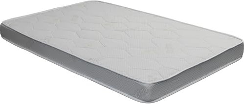 Fusion Materassi - Materasso Piazza e Mezza Ortopedico 120x190 altezza 12 cm, rivestimento in aloe vera, altamente traspirante, anallergico e adatto a qualsiasi tipo di utilizzo. (120 x 190, 12)