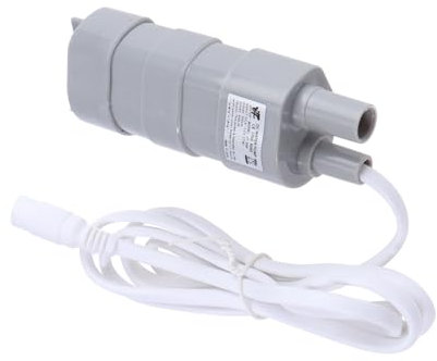 Dc12v Tauchpumpe 600l/h mit 5 Lift, Weißes Kunststoffgehäuse