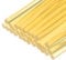 sourcing map Mini Hot Glue Gun Sticks 8 Inch x 0.27-inch Strongly Sticky Glue Sticks for Glue Gun, Yellow 30pcs