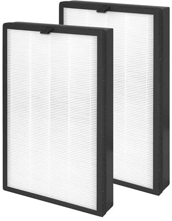 H05 Ersatzfilter, kompatibel mit HIMOX Luftreiniger H05, 3-in-1 H13 HEPA-Aktivkohlefilter, 2 Stück