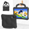 Funda para niños para Huawei Matepad SE de 11 pulgadas (2024), peso ligero, EVA, protección completa, a prueba de golpes, funda con soporte y correa para el hombro, color negro