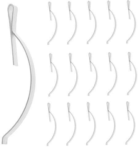 CANIGHT 30 Stück Fliegengitter-clips Eckclips Mit Spannfedern Befestigungsclips Für Fensterfliegengitter