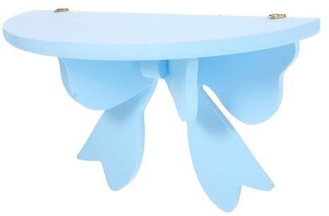 Vaguelly Dekoratives Wandregal Holzbogenregal Für Schlafzimmer Rustikale Wandaufbewahrung Für Spielzeug Bücher Einfache Installation