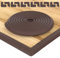 Hoffenbach Protection en Mousse pour Bords & Coins – Bande Sécurité 6,2m pour Table &12x Coussins d’Angle –Meubles & Lit Bébé – Adhésifs Antichoc (Marron Chocolat)