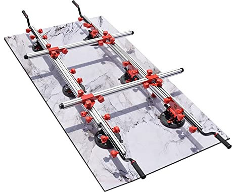 1.65-3.2M Piastrelle di grande formato di trasporto Lastra di pietra Piastra metallica in vetro Capacità di 960 kg Strumento di sollevamento for il trasporto,Di Lunga Durata