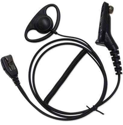 AMSLSIU Walkie-talkie Ear Hanger Headphone Communication Radio Earphone Surveillance Earpiece Portable Listening Earhook