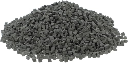 Dreieck Schleifmittel 500g aus Siliciumcarbid für Trommelpoliermaschinen | Füllmaterial für Schmuck, Stein und Andere Werkstücke, Farbe Kann Variieren