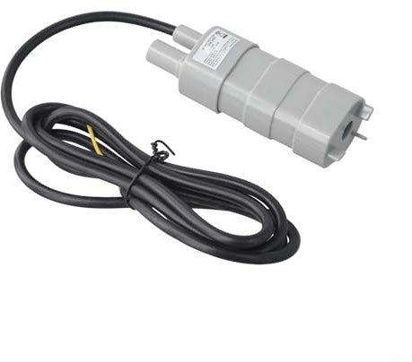 Glomc Pompa dell'acqua sommergibile da 12 V, 600 l/h, pompa elettrica ad alto flusso per roulotte, camper, doccia, giardino, irrigazione, serbatoio di pesce, ricambio per ascensore massimo 5 m