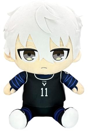 Great Eastern Entertainment Blue Lock (Comic) - Seishiro Nagi Team V Uniform Sitting Pose Plush 12 H