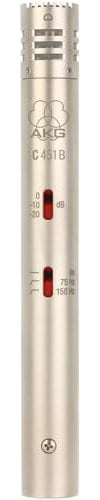 AKG c451b Mikrofon Statische Niere für Instrumente schwarz