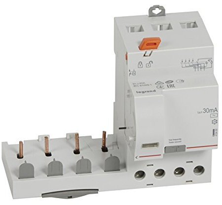 410499 Legrand Bloc Différentiel à Vis Dx³ - 4p 400v- 40a - Type Ac 30ma